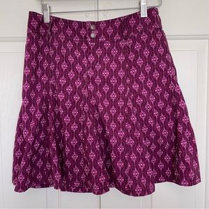 Athleta Magenta Whatever Everyday Lined Skort Skirt Women's Sz 2 Athletic Active